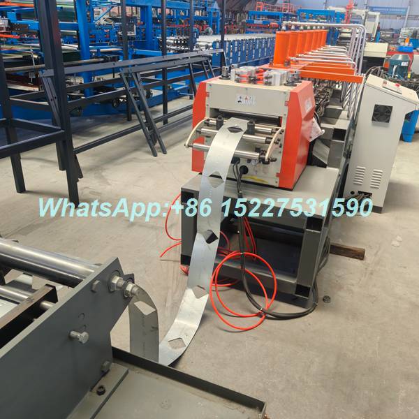 hebei xinnuo Integrated Lighting Frame Making Machine with Embossing & Punching