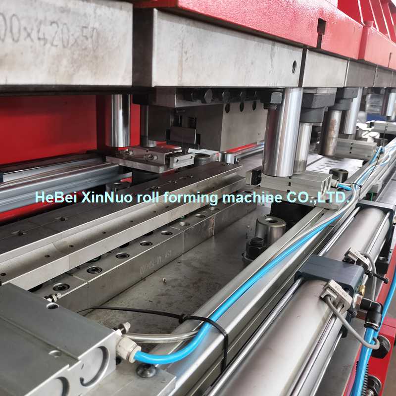 High-Precision Automatic Cable Tray & Perforated Ladder Roll Forming Production Line