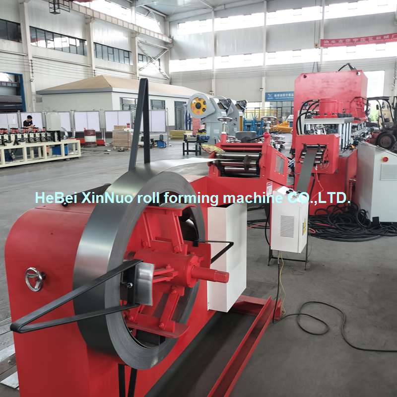 High-Precision Automatic Cable Tray & Perforated Ladder Roll Forming Production Line