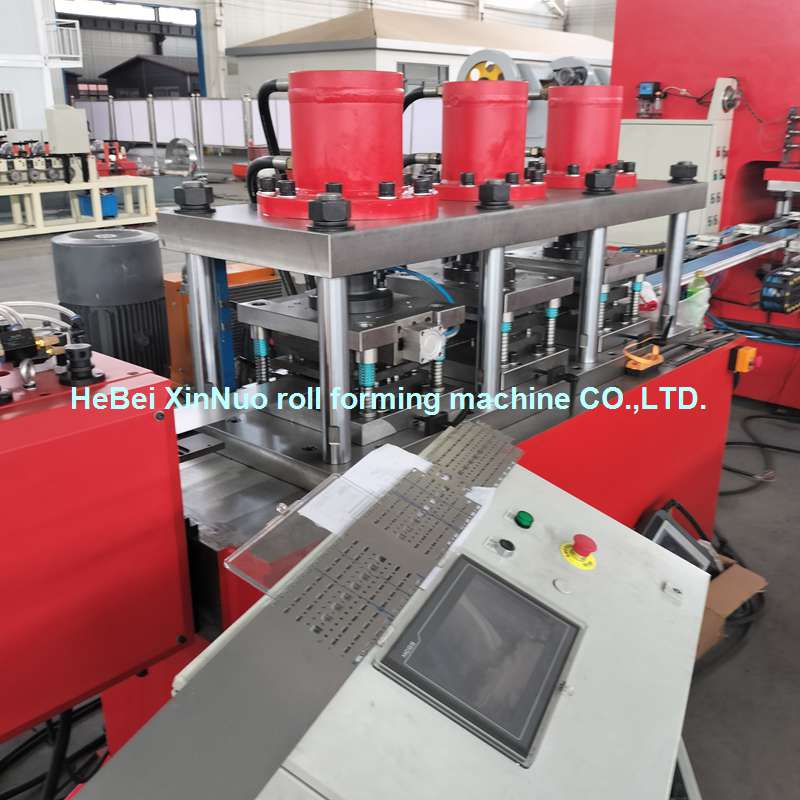 High-Precision Automatic Cable Tray & Perforated Ladder Roll Forming Production Line