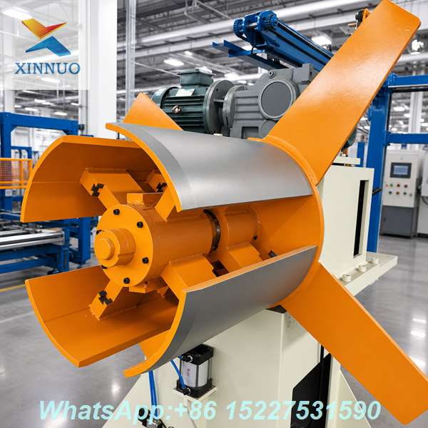 3 Ton Double Head Decoiler with Hydraulic Expansion