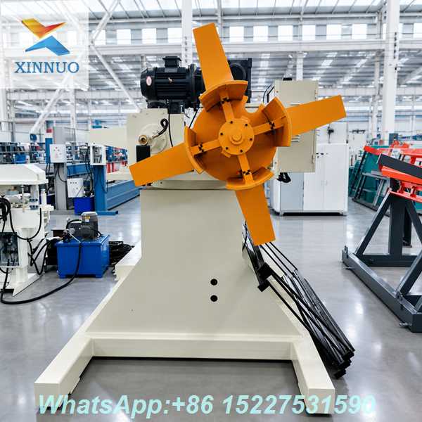 3 Ton Double Head Decoiler with Hydraulic Expansion