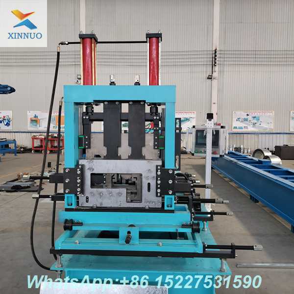 automatic-cz-purlin-roll-forming-machine-with-front-punching-system