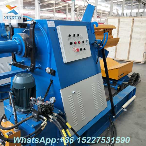 5-ton-hydraulic-decoiler-with-loading-cart