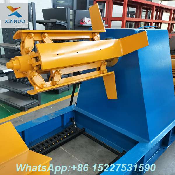 5-ton-hydraulic-decoiler-with-loading-cart