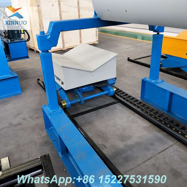 7-ton-hydraulic-decoiler-with-motorized-loading-cart