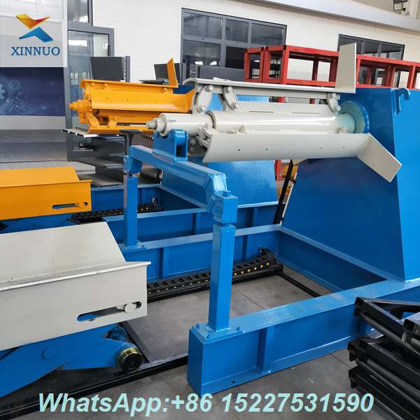 7-ton-hydraulic-decoiler-with-motorized-loading-cart