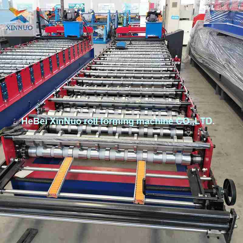 980 Trapezoidal Roof Tile Roll Forming Machine