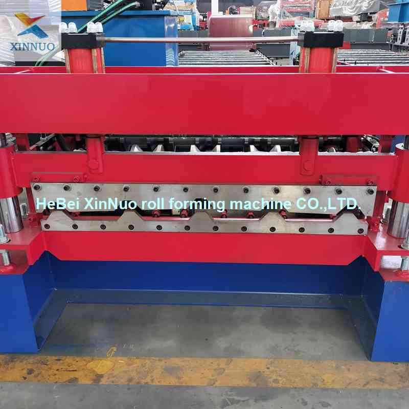 980 Trapezoidal Roof Tile Roll Forming Machine