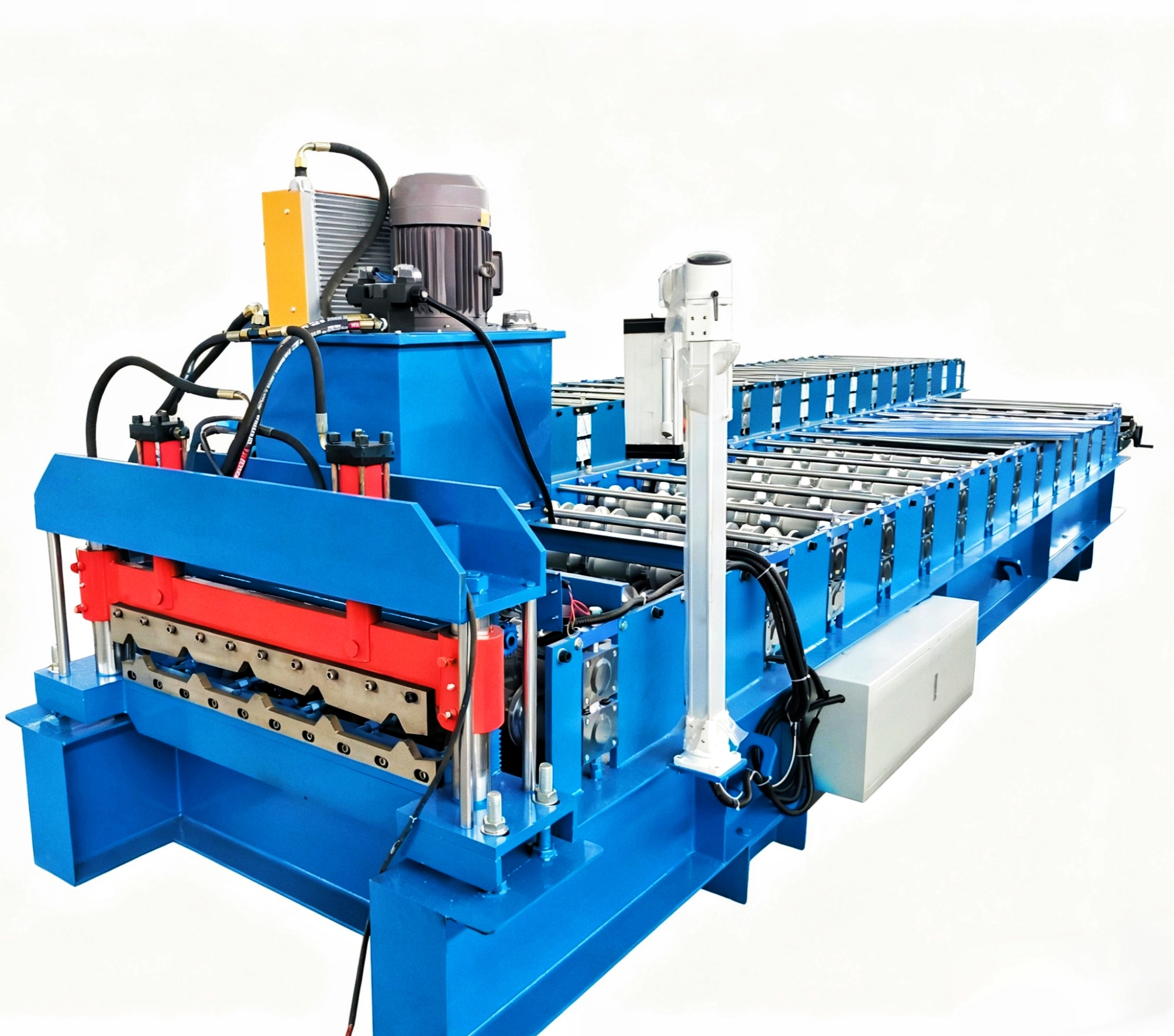15 Rows 820 Trapezoidal Sheet Roll Forming Machine