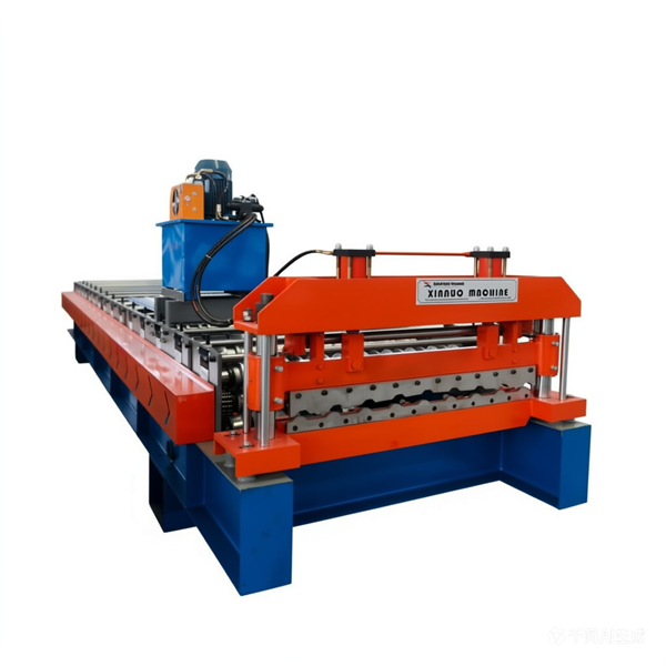 16-Stand 1070mm Trapezoidal Roof Sheet Roll Forming Machine