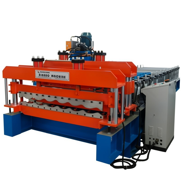 Antique Metal Glazed Tile Roll Forming Machine
