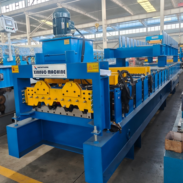 High-Strength Steel Floor Decking Sheet Roll Forming Machine
