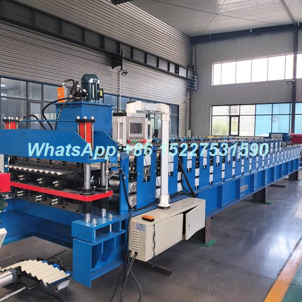 686+762 Double Layer Roll Forming Machine | Dual Deck Metal Roofing Panel Making Equipment