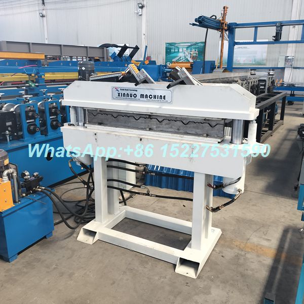 Single Deck Arch Roofing Roll Forming Machine | Curved Metal Tile Press Equipment