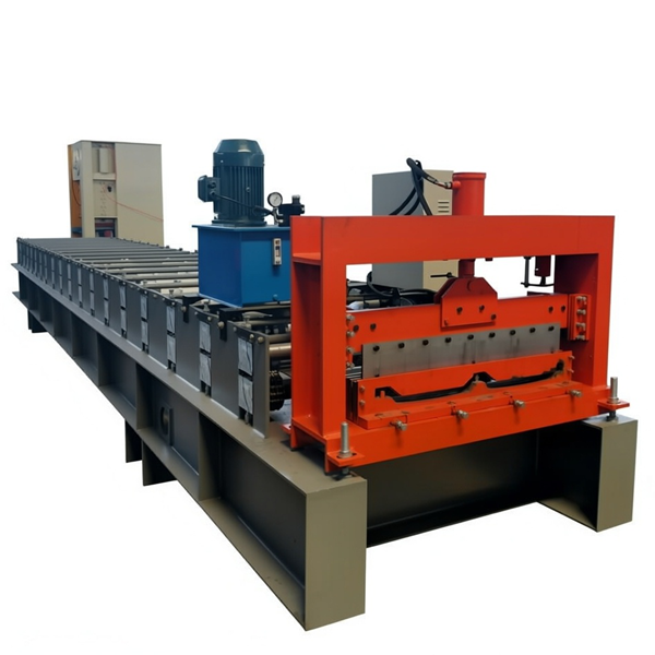 760 Angle Ridge Roll Forming Machine / Standing Seam Sheet Making Equipment
