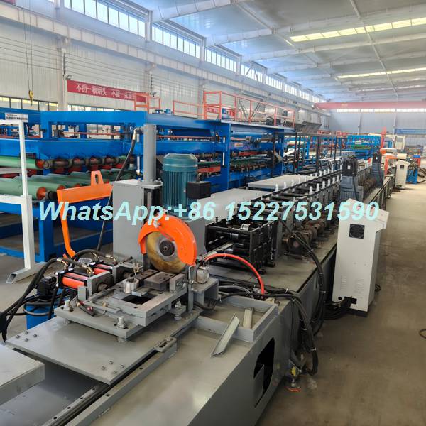 Automatic Light Bracket Roll Forming Production Line