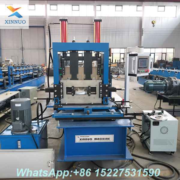 XINNUO Automatic C-Channel Roll Forming Machine with PLC Control & Touchscreen Interface