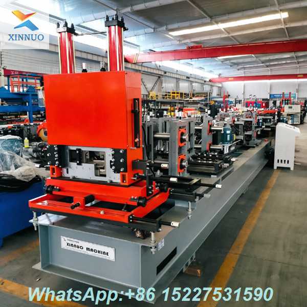 Máquina Formadora de Perfis C e Z Automática com Controle PLC | Hebei Xinnuo