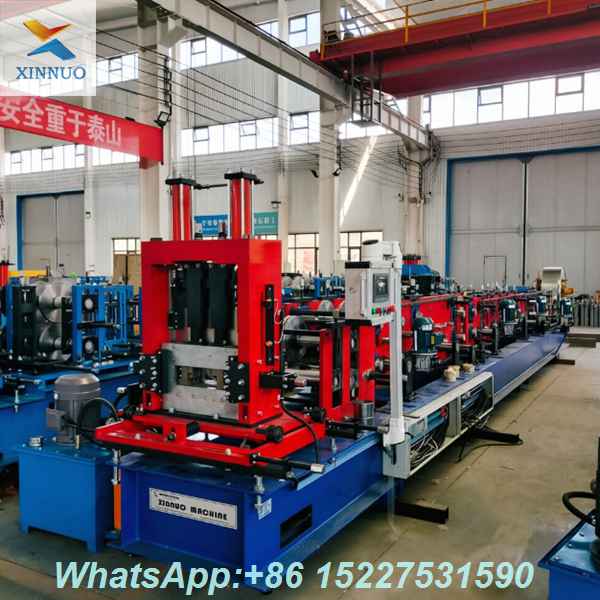 Máquina Formadora de Perfis C Automática com Controle Computadorizado PLC | Hebei Xinnuo