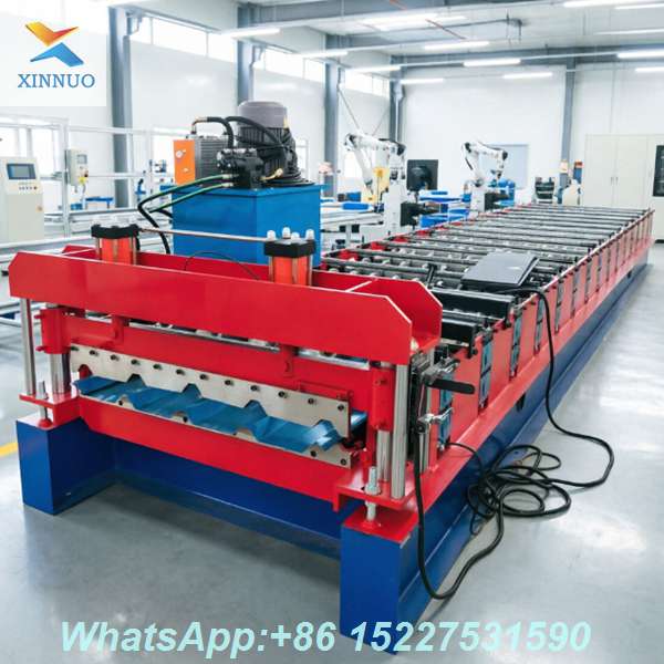 Máquina Formadora de Telhas Trapezoidais Automática de Alta Precisão | Hebei Xinnuo