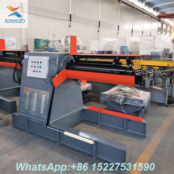 5 Ton Hydraulic Decoiler with Loading Trolley