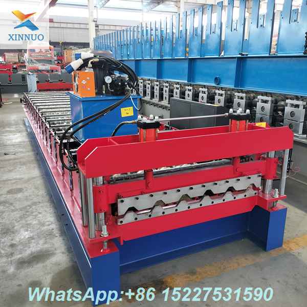 980 Trapezoidal Roof Tile Roll Forming Machine