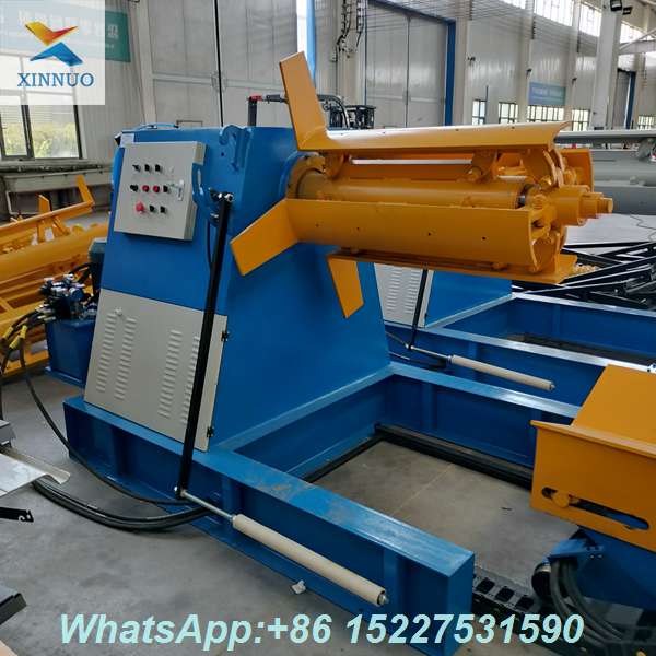 5-Ton Hydraulic Decoiler with Loading Cart