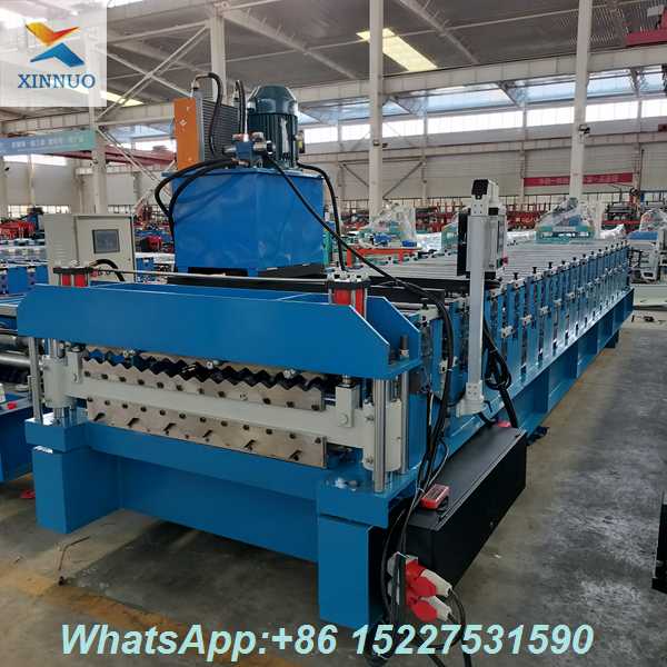 Double Layer Roll Forming Machine for Arc & Trapezoidal Roof Panels