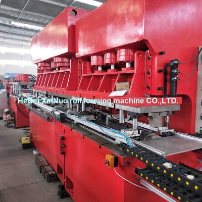 High-Precision Automatic Cable Tray & Perforated Ladder Roll Forming Production Line