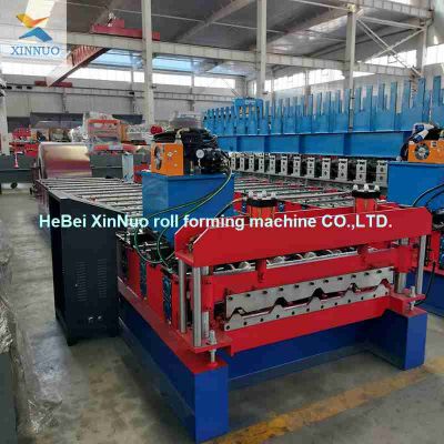 980 Trapezoidal Roof Tile Roll Forming Machine